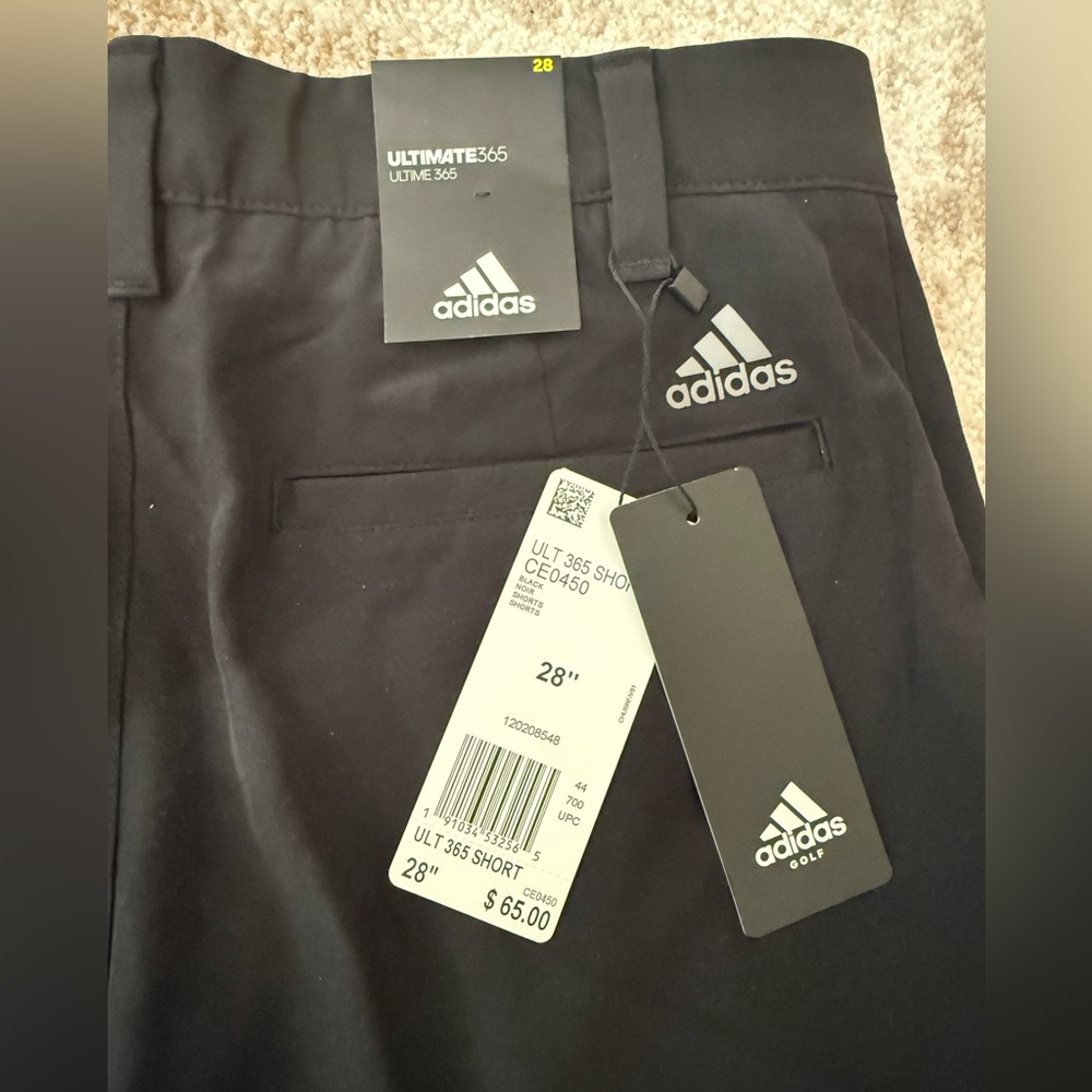 Adidas Golf ULT 365 Shorts | 28” | Black | NWT